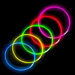JR27749  Assorted Color Glow Necklaces